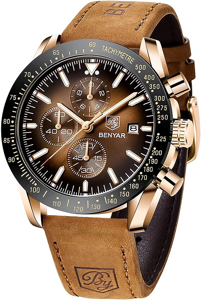 Elevate Your Style and Precision with the Chronograph Waterproof Watch