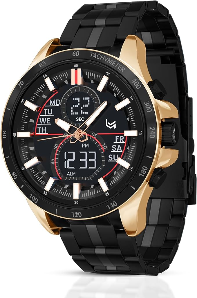 Experience Ultimate Functionality and Style with the Multifunctional Waterproof Watch